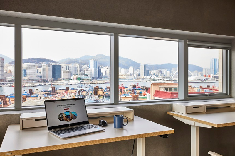 ▲ 부산 영도 워케이션 센터. This is a digital nomad (workstation) center in Busan. (Ministry of Culture, Sports and Tourism - 문화체육관광부)