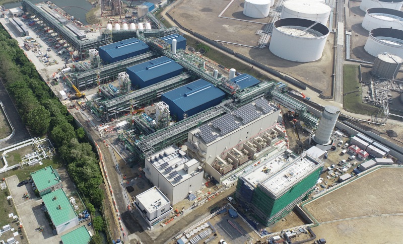 ▲ 8일부터 본격 가동을 시작한 ‘인천 액화수소 플랜트’ 전경. This is an aerial view of the world's largest liquefied hydrogen plant in Incheon, which began operations on May 8. (Ministry of Trade, Industry and Energy - 산업통상자원부)