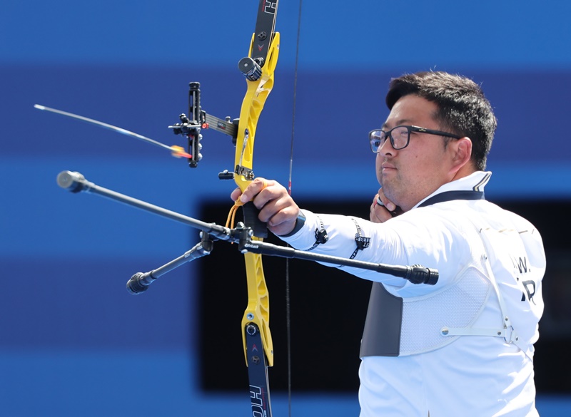 한국 양궁, 올림픽 전 종목 석권···김우진·임시현 3관왕 - Archery sweeps events at Olympics with 2 triple gold winners