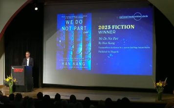 한강 소설 ‘작별하지 않는다’, 전미도서비평가협회상 수상 – Nobel laureate writer Han Kang receives US book critics award 한강 소설 '작별하지 않는다', 전미도서비평가협회상 수상 - Nobel laureate writer Han Kang receives US book critics award