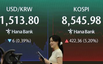 종전 합의에 코스피 8500 회복···외국인 이틀째 순매수 – KOSPI recovers to 8,500, foreign net buying hits 2nd straight day 종전 합의에 코스피 8500 회복···외국인 이틀째 순매수 - KOSPI recovers to 8,500, foreign net buying hits 2nd straight day